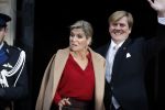 Amsterdam 18 januari 2017 
2e dag van nieuwjaarsreceptie Koning Willem Alexander en Koningion Maxima in paleis op de dam. Ook prinses Beatrix in aanwezig