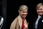 Amsterdam 18 januari 2017 
2e dag van nieuwjaarsreceptie Koning Willem Alexander en Koningion Maxima in paleis op de dam. Ook prinses Beatrix in aanwezig