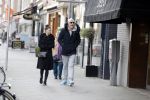 Amsterdam 28 januari 2017 
Lange Frans met zijn (ex) vrouw Danielle v Aalderen in amsterdam zuid
