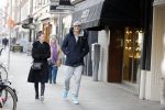Amsterdam 28 januari 2017 
Lange Frans met zijn (ex) vrouw Danielle v Aalderen in amsterdam zuid