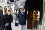 Amsterdam 28 januari 2017 
Lange Frans met zijn (ex) vrouw Danielle v Aalderen in amsterdam zuid