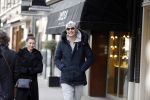 Amsterdam 28 januari 2017 
Lange Frans met zijn (ex) vrouw Danielle v Aalderen in amsterdam zuid