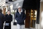 Amsterdam 28 januari 2017 
Lange Frans met zijn (ex) vrouw Danielle v Aalderen in amsterdam zuid