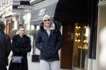 Amsterdam 28 januari 2017 
Lange Frans met zijn (ex) vrouw Danielle v Aalderen in amsterdam zuid