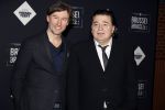 Amsterdam 19 januari 2017.
Premiere Brussel in de beurs van Berlage. Arno Dierckx en Leon de Winter