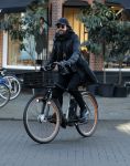 Amsterdam 21 januari 2017
Mari v d Ven op zijn electrische fiets