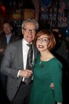 Amsterdam 29 januari 2017 
Surprise party Harry Mens vanwege zijn 70e verjaardag. Het werd gevierd op het leidse plein. Marijke Helwegen met man
