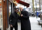 Amsterdam 9 januari 2016
Mark dakriet op de Cornelis schuytstraat met Regilio Tuur