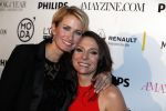 Amsterdam 25 januari 2017 
Amayzine awards in de westerkerk. May Britt Mobach met Anouk Smulders