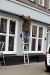 Amsterdam 27 januari 2017  
Menno Kohler aan het klussen bij een nieuw restaurant  in amsterdam zuid