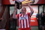 Eindhoven, 22 Januari 2017 Kompetitiewedstrijd PSV-SC Heerenveen, eindstand 4-3 met o.a. Michael v Gerwen die werd gehuldigd.