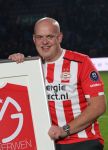 Eindhoven, 22 Januari 2017 Kompetitiewedstrijd PSV-SC Heerenveen, eindstand 4-3 met o.a. Michael v Gerwen die werd gehuldigd.
