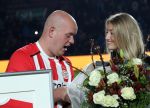 Eindhoven, 22 Januari 2017 Kompetitiewedstrijd PSV-SC Heerenveen, eindstand 4-3 met o.a. Michael v Gerwen die werd gehuldigd.