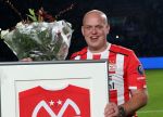 Eindhoven, 22 Januari 2017 Kompetitiewedstrijd PSV-SC Heerenveen, eindstand 4-3 met o.a. Michael v Gerwen die werd gehuldigd.