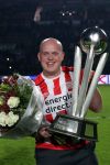 Eindhoven, 22 Januari 2017 Kompetitiewedstrijd PSV-SC Heerenveen, eindstand 4-3 met o.a. Michael v Gerwen die werd gehuldigd.