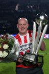 Eindhoven, 22 Januari 2017 Kompetitiewedstrijd PSV-SC Heerenveen, eindstand 4-3 met o.a. Michael v Gerwen die werd gehuldigd.