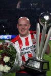 Eindhoven, 22 Januari 2017 Kompetitiewedstrijd PSV-SC Heerenveen, eindstand 4-3 met o.a. Michael v Gerwen die werd gehuldigd.