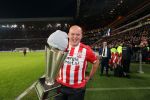 Eindhoven, 22 Januari 2017 Kompetitiewedstrijd PSV-SC Heerenveen, eindstand 4-3 met o.a. Michael v Gerwen die werd gehuldigd.