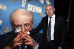 Hoorn 16 januari 2017
Premiere van FIFA Blatter, de val van de voetbalkeizer, in Schouwburg Het Park in Hoorn. 
Michael v Praag met zijn vrouw