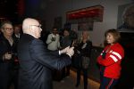 Hoorn 16 januari 2017
Premiere van FIFA Blatter, de val van de voetbalkeizer, in Schouwburg Het Park in Hoorn. 
Michael v Praag fotografeert Janke Dekker