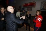 Hoorn 16 januari 2017
Premiere van FIFA Blatter, de val van de voetbalkeizer, in Schouwburg Het Park in Hoorn. 
Michael v Praag fotografeert Janke Dekker