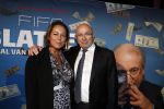 Hoorn 16 januari 2017
Premiere van FIFA Blatter, de val van de voetbalkeizer, in Schouwburg Het Park in Hoorn. 
Michael v Praag met zijn vrouw