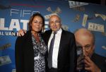 Hoorn 16 januari 2017
Premiere van FIFA Blatter, de val van de voetbalkeizer, in Schouwburg Het Park in Hoorn. 
Michael v Praag met zijn vrouw