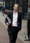 Amsterdam 29 januari 2017 
Surprise party Harry Mens vanwege zijn 70e verjaardag. Het werd gevierd op het leidse plein. Michiel Mol met zijn eigen merk  Vodka Caramol