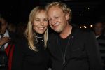 Aalsmeer 30 januari 2017
Nieuwjaarsreceptie Henk Geels in studio 's Aalsmeer. Niek Boes met vrouw