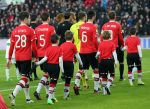Eindhoven, 22 Januari 2017 Kompetitiewedstrijd PSV-SC Heerenveen, eindstand 4-3
Noah Bohne en Manfred Bohne
