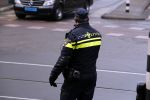 Amsterdam 18 januari 2017 
2e dag van nieuwjaarsreceptie Koning Willem Alexander en Koningion Maxima in paleis op de dam. Ook prinses Beatrix in aanwezig. Politie in hun nieuwe Kleding