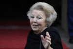 Amsterdam 18 januari 2017 
2e dag van nieuwjaarsreceptie Koning Willem Alexander en Koningion Maxima in paleis op de dam. Ook prinses Beatrix in aanwezig