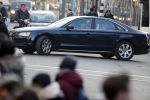 Amsterdam 17 januari 2017
Nieuwjaarsreceptie Koning Willem Alexander en Koningin Maxima in het paleis op de dam. Prinses Margriet in haar audi A8
