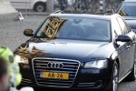 Amsterdam 17 januari 2017
Nieuwjaarsreceptie Koning Willem Alexander en Koningin Maxima in het paleis op de dam. Prinses Margriet in haar audi A8