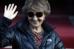 Amsterdam 17 januari 2017
Nieuwjaarsreceptie Koning Willem Alexander en Koningin Maxima in het paleis op de dam. Prinses Margriet in haar audi A8