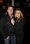 Aalsmeer 30 januari 2017
Nieuwjaarsreceptie Henk Geels in studio 's Aalsmeer. ramon Beense met vrouw