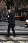 Amsterdam 15 januari 2017 
Remco Campert op straat en in de tram