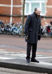 Amsterdam 15 januari 2017 
Remco Campert op straat en in de tram