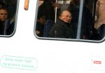 Amsterdam 15 januari 2017 
Remco Campert op straat en in de tram