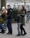Amsterdam 29 januari 2017
Mark v d Loo en zijn vrouw Robine v d Meer gaan met hun zoon en dochter naar de film