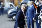 Amsterdam 17 januari 2017
Nieuwjaarsreceptie Koning Willem Alexander en Koningin Maxima in het paleis op de dam. Ronald Plasterk