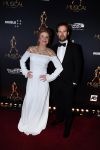 Utrecht 12 januari 2017
Uitreiking musical awards in het beatrixtheater. Rosa Reuten met haar man