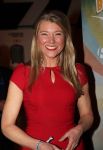 Rijswijk 23 Januari 2017 Premiere Boeing Boeing.
Sandra Ysbrandy met partner
Sandra Ysbrandy