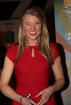 Rijswijk 23 Januari 2017 Premiere Boeing Boeing.
Sandra Ysbrandy met partner
Sandra Ysbrandy