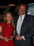 Rijswijk 23 Januari 2017 Premiere Boeing Boeing.
Sandra Ysbrandy met partner