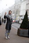Amsterdam 24 januari 2017
Selwyn Senatori op de pc hooftstraat met kop koffie