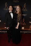 Utrecht 12 januari 2017
Uitreiking musical awards in het beatrixtheater.
Soraya Gerrits met vriend en ouders