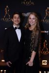 Utrecht 12 januari 2017
Uitreiking musical awards in het beatrixtheater.
Soraya Gerrits met vriend en ouders