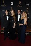 Utrecht 12 januari 2017
Uitreiking musical awards in het beatrixtheater.
Soraya Gerrits met vriend en ouders