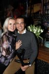 Amsterdam 29 januari 2017 
Surprise party Harry Mens vanwege zijn 70e verjaardag. Het werd gevierd op het leidse plein. Suze Mens met man Emile
